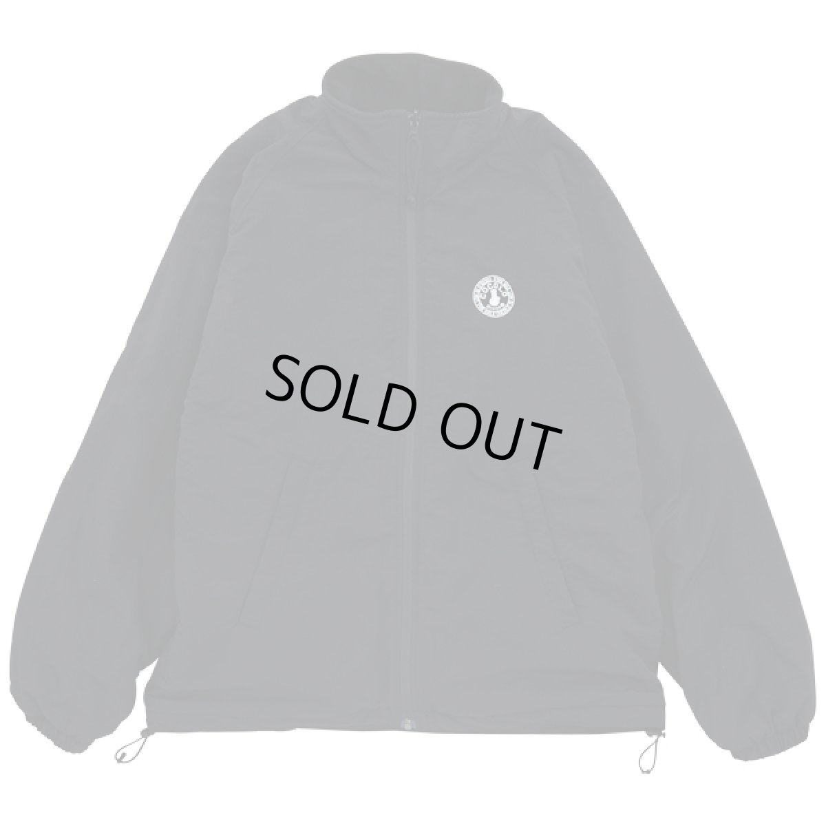 画像1: REVERSIBLE BONG FLEECE JKT(BLACK) (1)