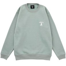 画像3: LETTERING CREWNECK SWEAT(STONE GREEN) (3)