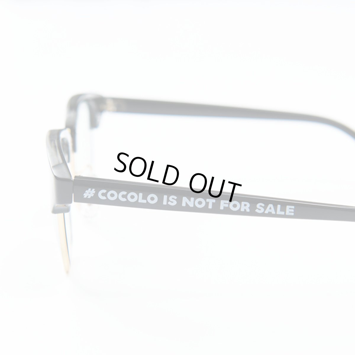 画像3: SIRMONT TOY SUNGLASSES(BLACK/CLEAR) (3)