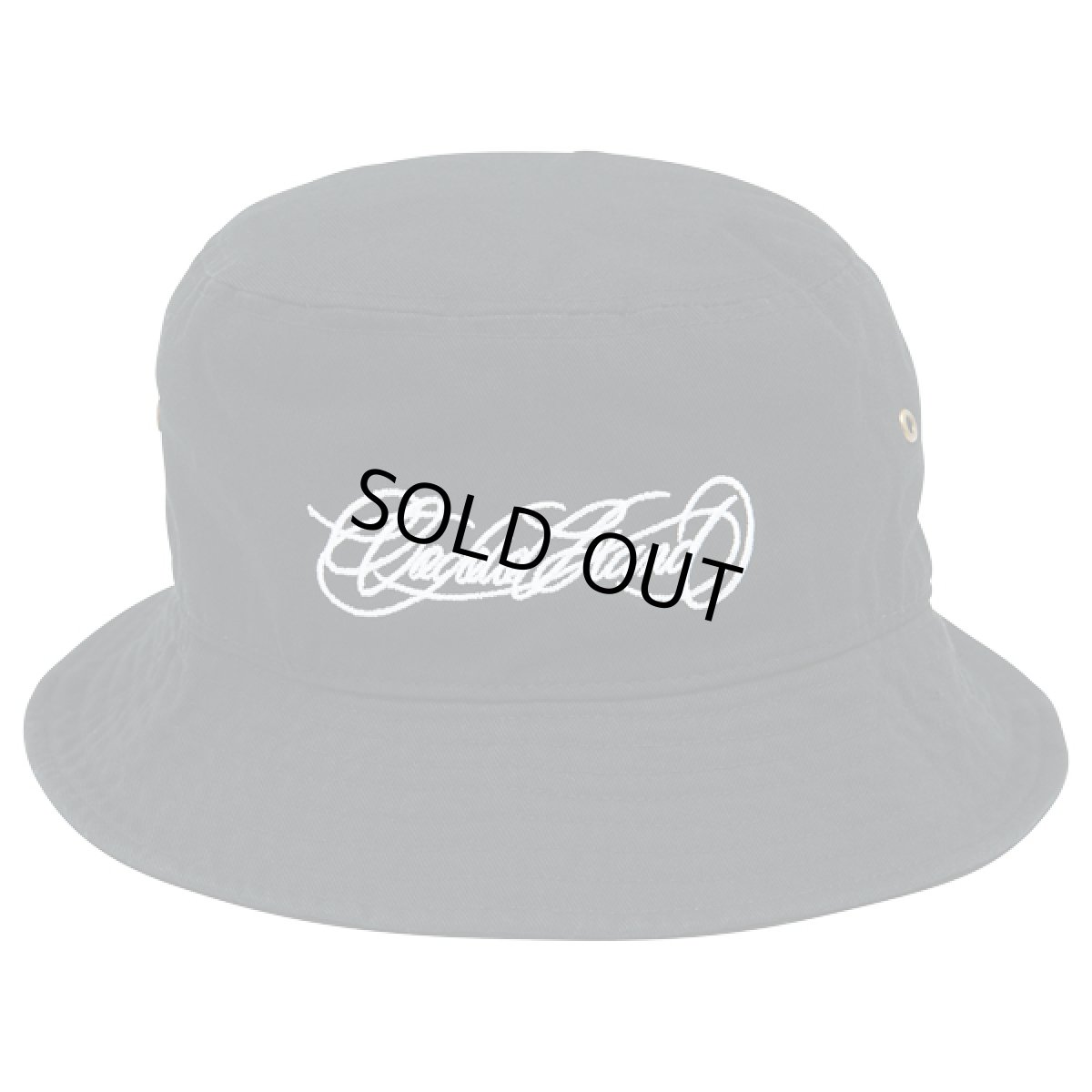 画像1: LETTERING  BUCKET HAT(BLACK) (1)