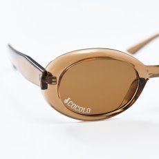 画像3: OVAL SHAPED SUNGLASSES(BROWN) (3)