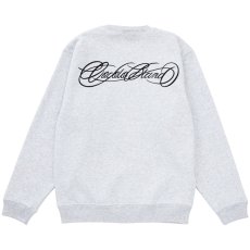 画像1: LETTERING CREWNECK SWEAT(ASH) (1)