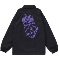 画像1: CIGARETTE COACH JKT(BLACK) (1)