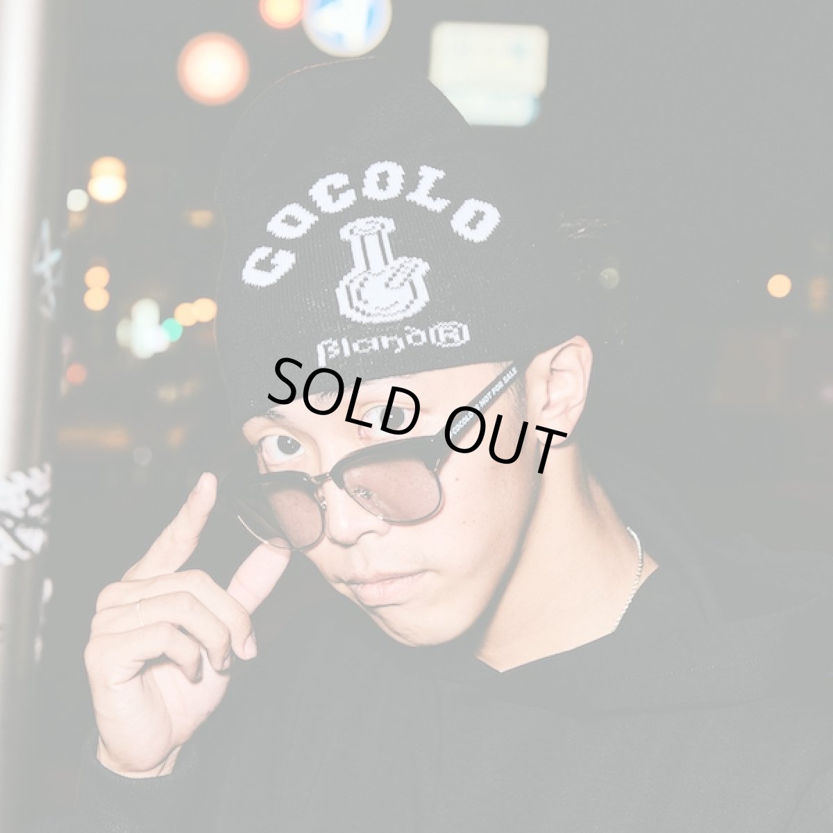 画像4: SIRMONT TOY SUNGLASSES(BLACK/Lt-GRAY) (4)