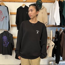 画像9: LETTERING CREWNECK SWEAT(BLACK) (9)