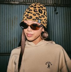 画像1: OVAL SHAPED SUNGLASSES(BROWN) (1)