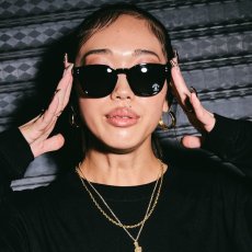 画像1: WLTN BONG SUNGLASSES(BLACK/SMOKE) (1)