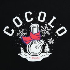 画像2: MUFFLER BONG HOODIE(BLACK) (2)