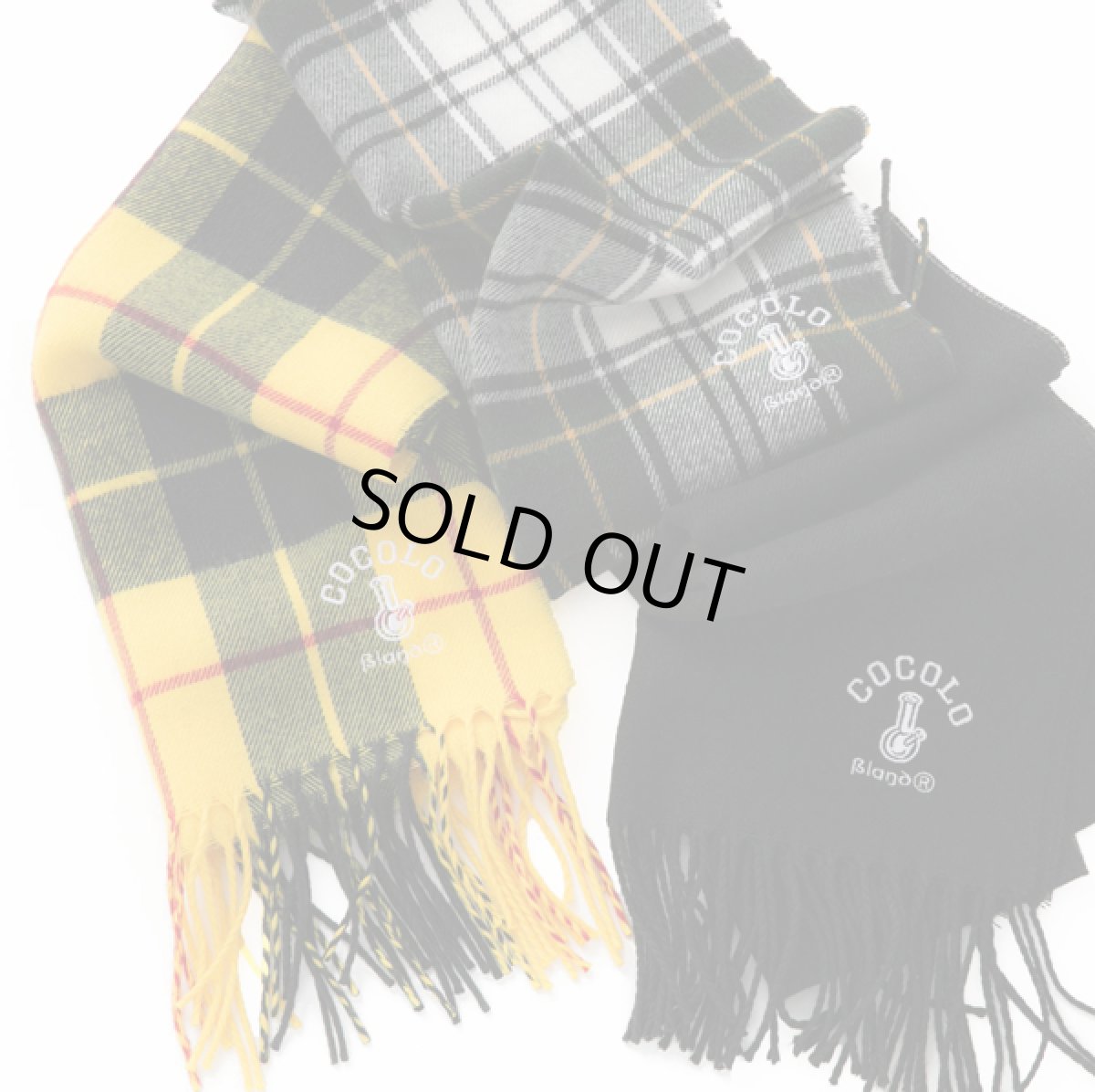 画像4: EMB BONG MUFFLER(YELLOW CHECK) (4)