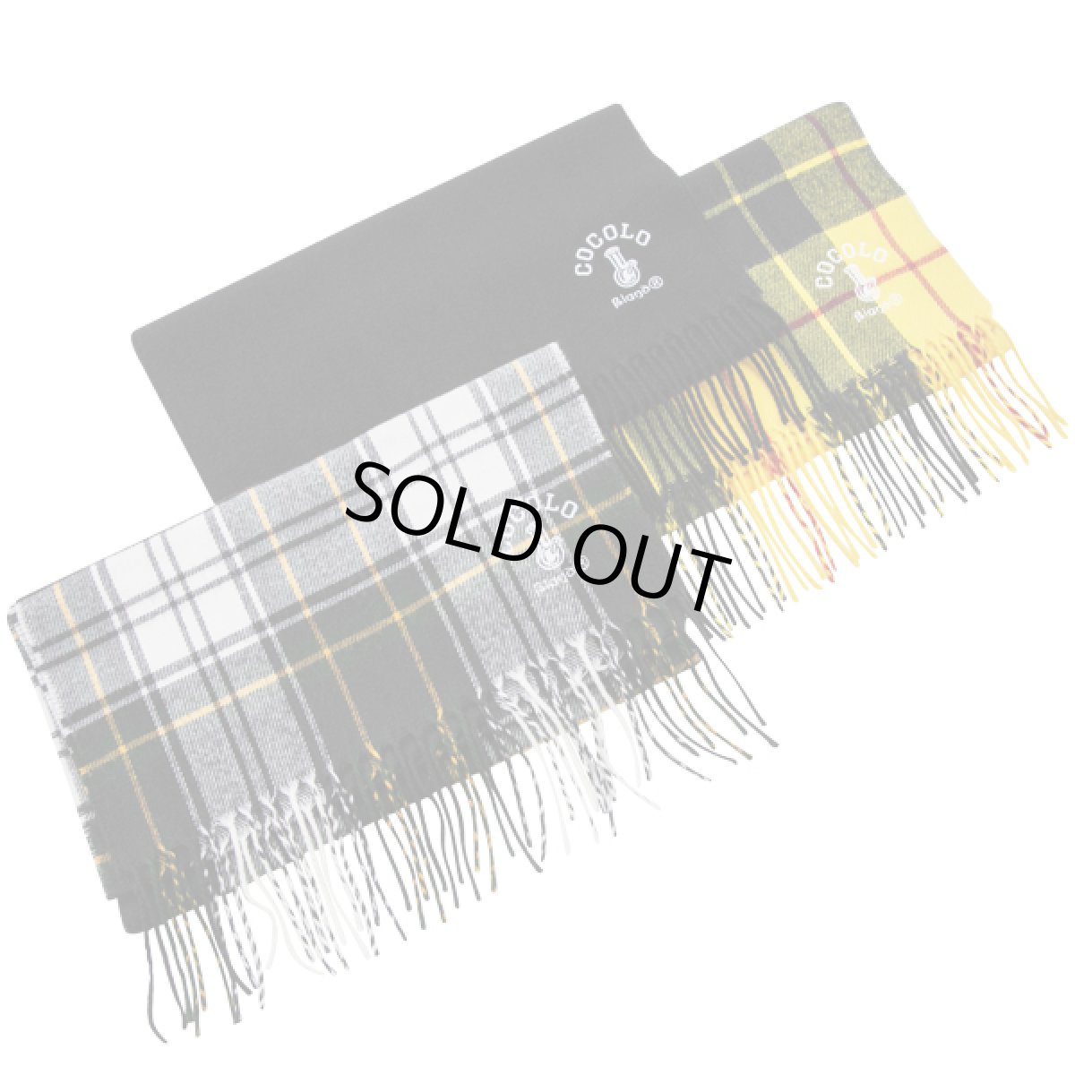 画像3: EMB BONG MUFFLER(YELLOW CHECK) (3)