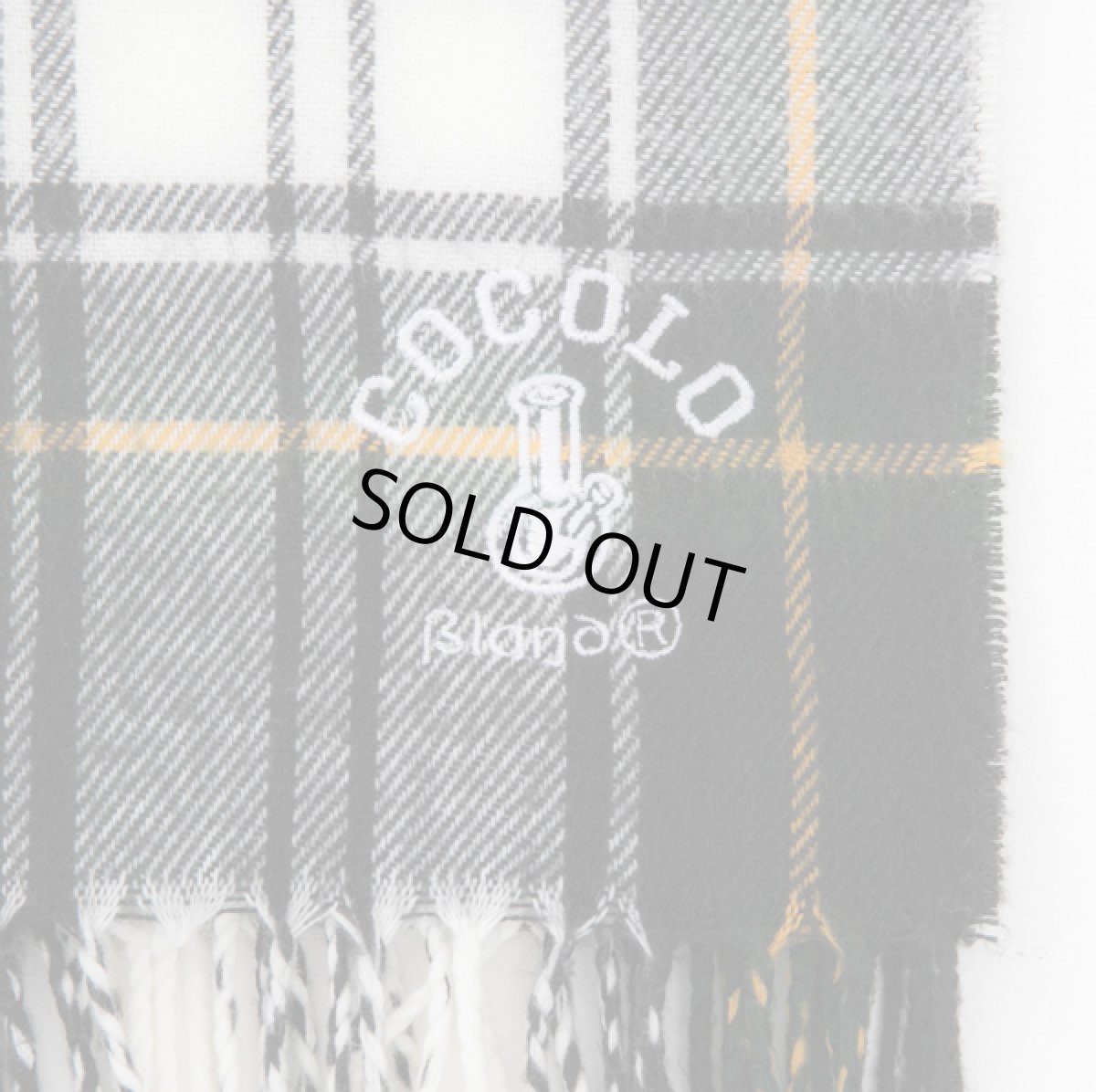 画像4: EMB BONG MUFFLER(WHITE CHECK) (4)