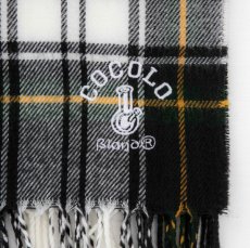 画像2: EMB BONG MUFFLER(WHITE CHECK) (2)