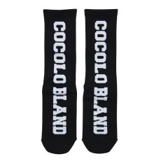 画像2: COCOLO NAME SOCKS(BLACK) (2)