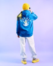 画像3: MUFFLER BONG HOODIE(BLUE) (3)