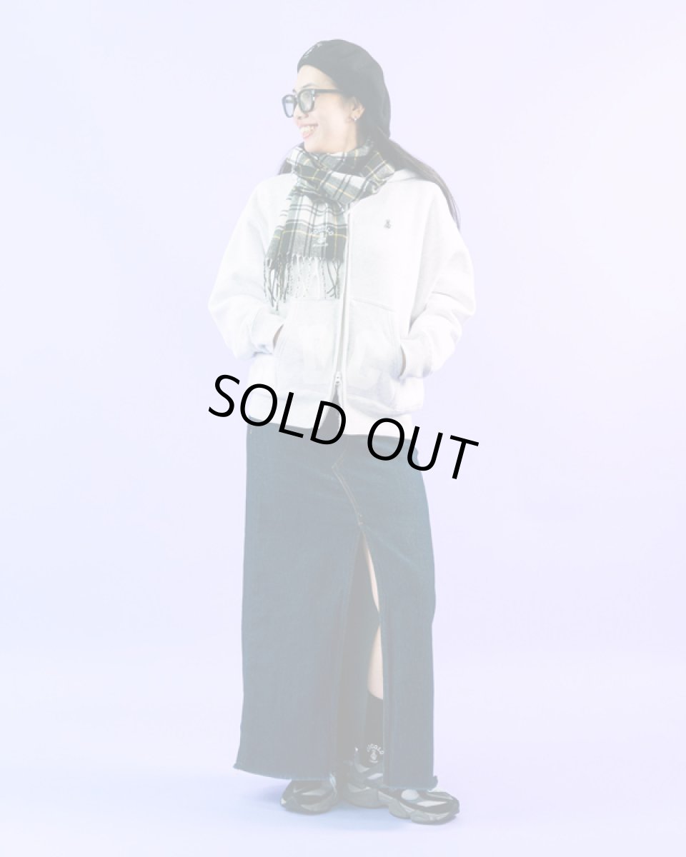 画像2: EMB BONG MUFFLER(WHITE CHECK) (2)