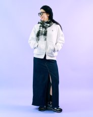 画像2: EMB BONG MUFFLER(WHITE CHECK) (2)