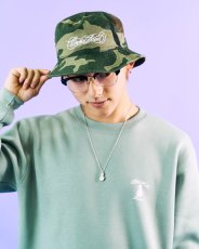 画像2: LETTERING CREWNECK SWEAT(STONE GREEN) (2)
