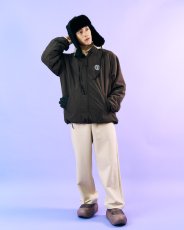 画像3: REVERSIBLE BONG FLEECE JKT(BROWN) (3)