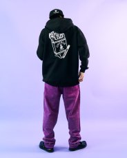 画像2: CIGARETTE HOODIE(BLACK) (2)