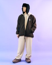 画像4: REVERSIBLE BONG FLEECE JKT(BROWN) (4)