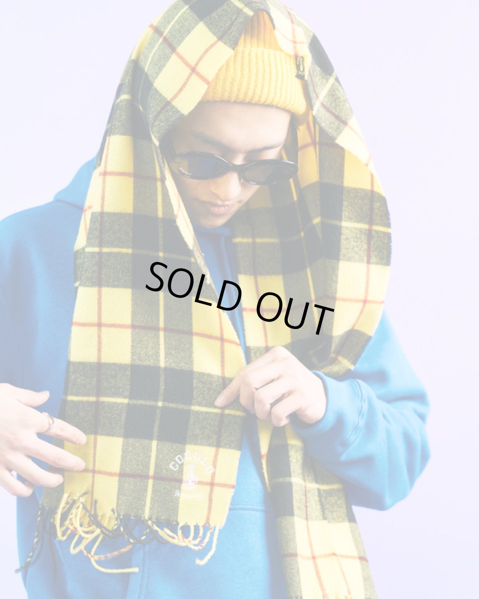 画像7: EMB BONG MUFFLER(YELLOW CHECK) (7)