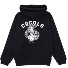 画像1: SNAKE BONG HOODIE(BLACK) (1)