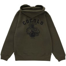 画像1: SNAKE BONG HOODIE(OLIVE) (1)