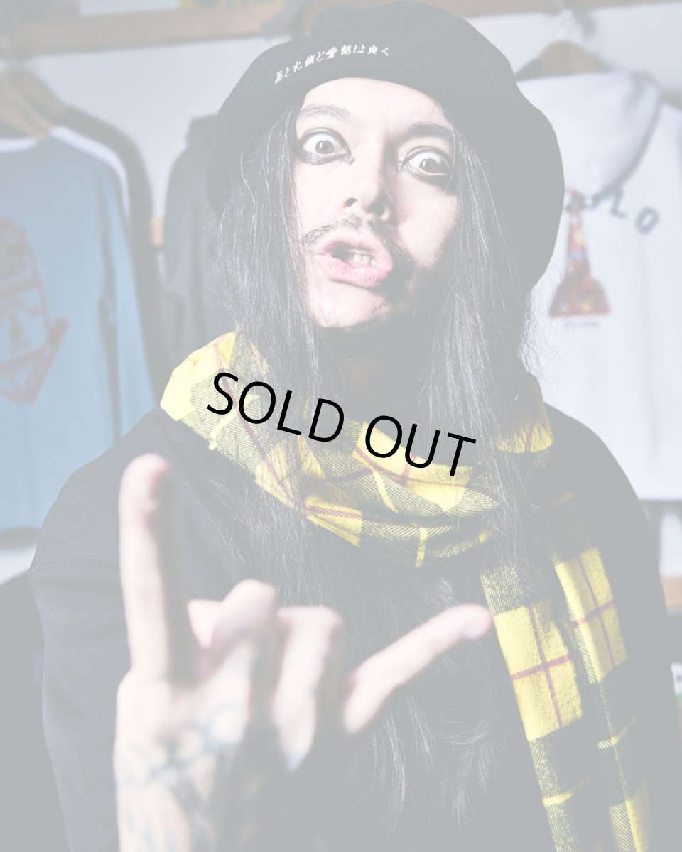 画像5: EMB BONG MUFFLER(YELLOW CHECK) (5)