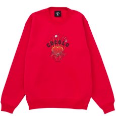 画像4: HEART DEVIL CREWNECK SWEAT(RED) (4)
