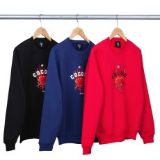 画像3: HEART DEVIL CREWNECK SWEAT(BLACK) (3)