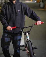 画像2: TRAFFIC CONE HOODIE(BLACK) (2)