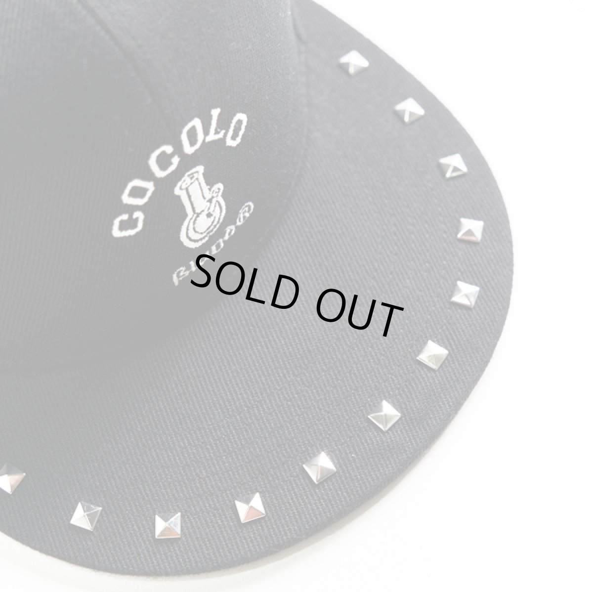 画像2: STUDS BONG CAP(BLACK) (2)