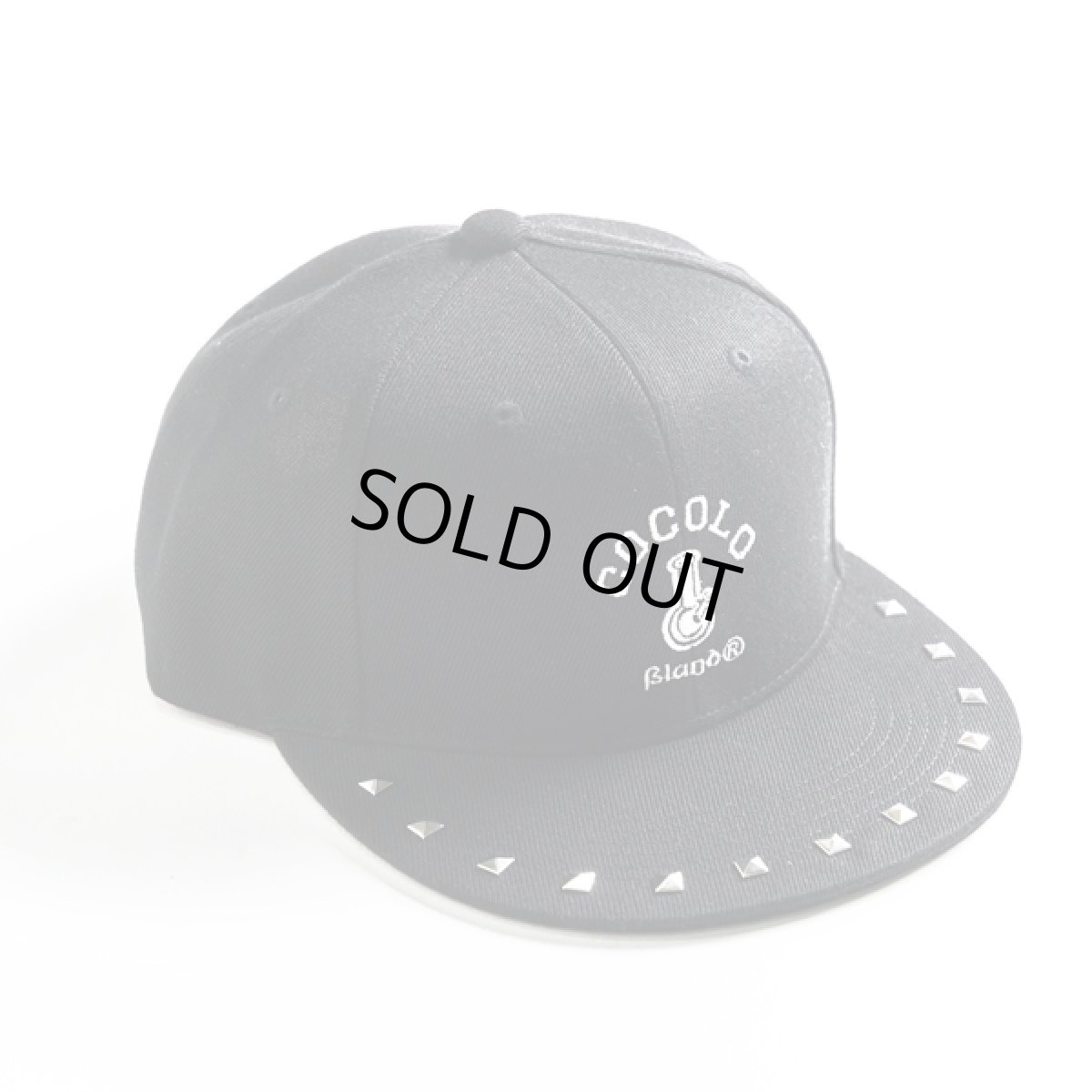 画像1: STUDS BONG CAP(BLACK) (1)