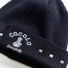 画像5: STUDS BONG BEANIE(BLACK) (5)