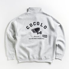 画像1: CCTV HALFZIP SWEAT(ASH) (1)