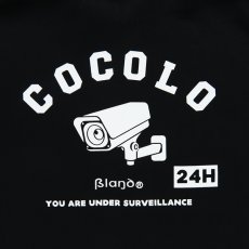 画像2: CCTV HALFZIP SWEAT(BLACK) (2)