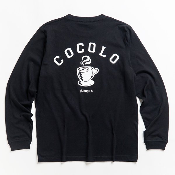 HOT COFFEE L/S(BLACK) - COCOLOBLAND WEB STORE