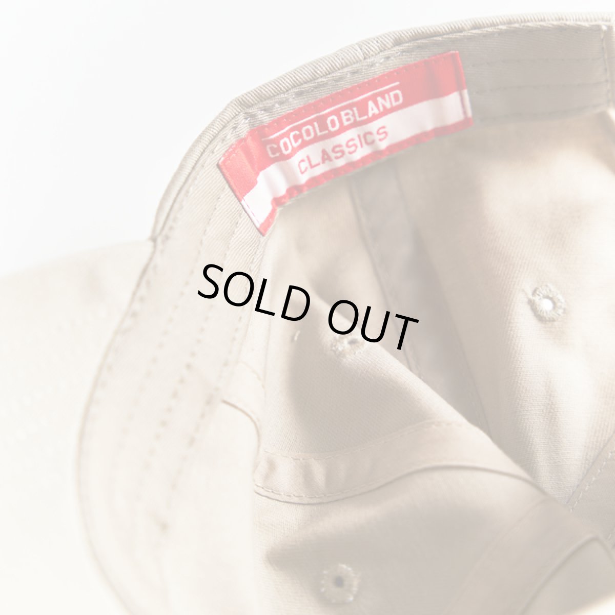 画像4: HOT COFFEE 6PANEL CAP(BEIGE) (4)