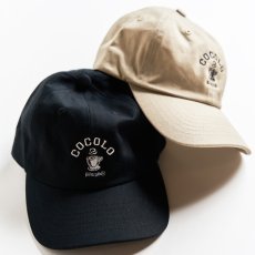 画像5: HOT COFFEE 6PANEL CAP(BLACK) (5)