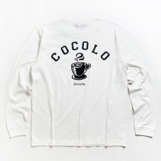 画像1: HOT COFFEE L/S(WHITE) (1)
