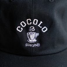 画像2: HOT COFFEE 6PANEL CAP(BLACK) (2)