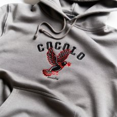 画像3: EMB PIGEON HOODIE(CEMENT） (3)