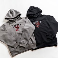 画像7: EMB PIGEON HOODIE(BLACK） (7)