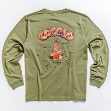 画像1: BRICK BONG L/S(OLIVE) (1)