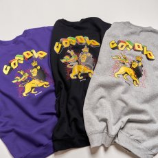 画像5: RASTA LION CREWNECK SWEAT(PURPLE) (5)