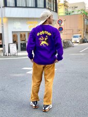 画像6: RASTA LION CREWNECK SWEAT(PURPLE) (6)