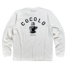 画像1: HOT COFFEE L/S(WHITE) (1)