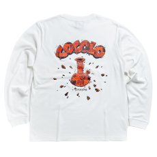 画像1: BRICK BONG L/S(WHITE) (1)