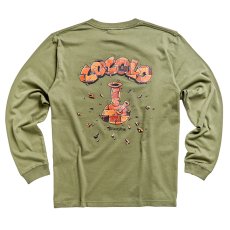 画像1: BRICK BONG L/S(OLIVE) (1)