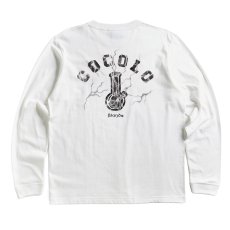 画像1: THUNDER BONG L/S(WHITE) (1)